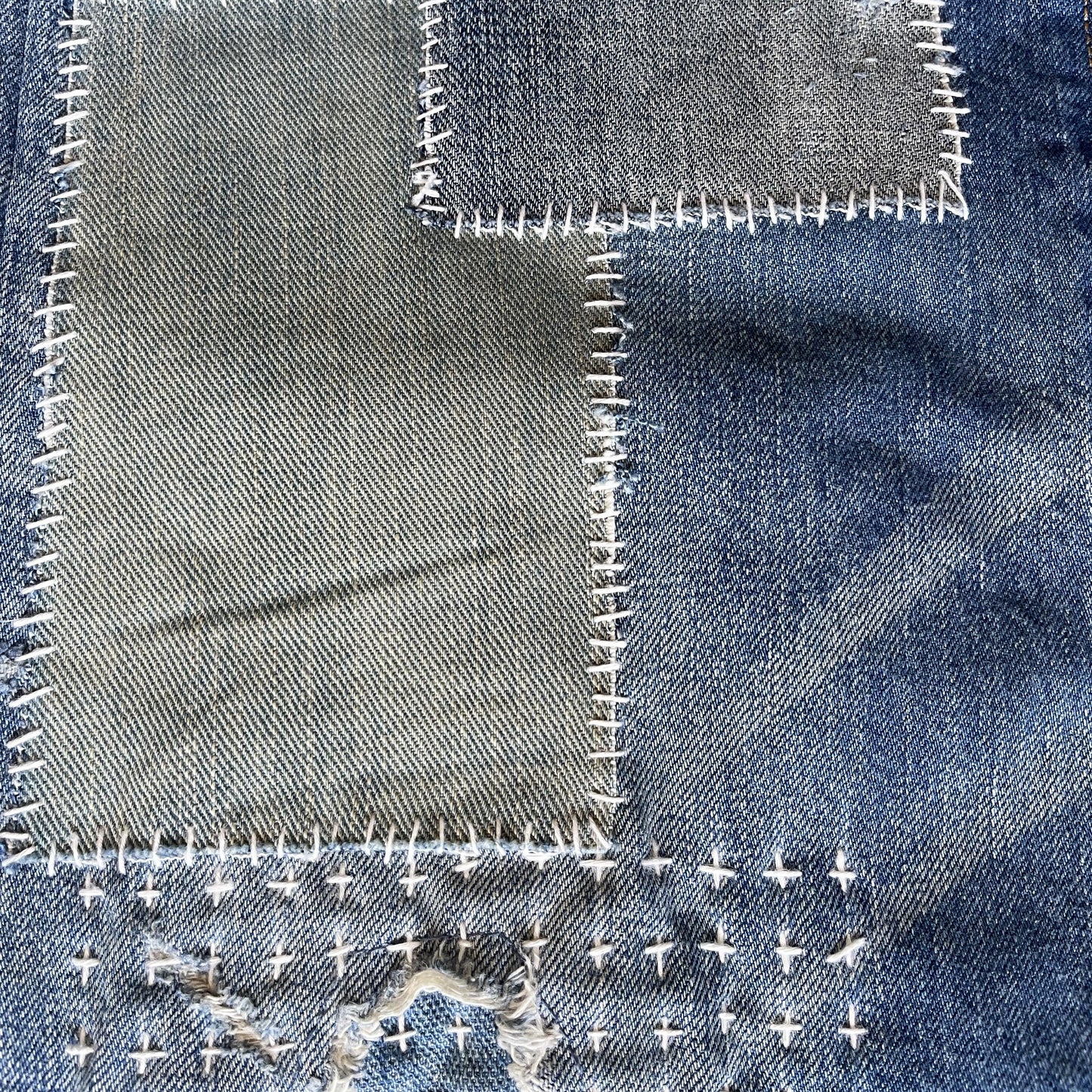Levi's Boro Distressed Sashiko Stitch Jeans - W32"