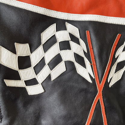 Vanson Leathers Motorcycle Racer Jacket - S