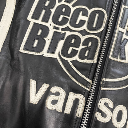 Vanson Leathers x Yellow Corn Motorcycle Racer Jacket - L