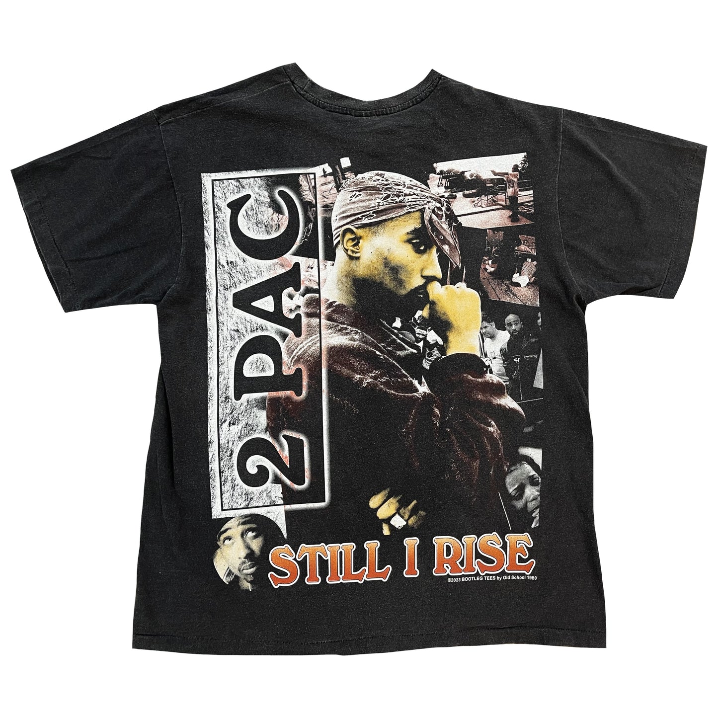 Tupac 'Still I Rise' T-Shirt - XL