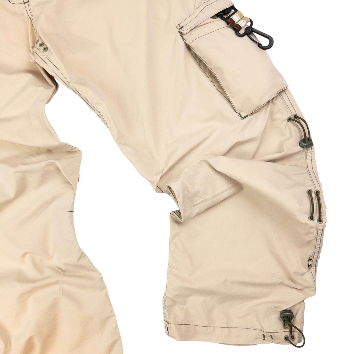 Vintage Maharishi Roll Up Cargo Trousers Size W30