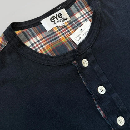 Comme des Garçons Junya Watanabe EYE SS/07 Tailed Button Up T-shirt M