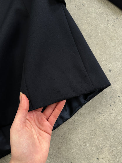 Vintage Bespoke Button Wool Double Breasted Blazer - 42L/L