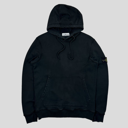 Stone Island AW20 Black Pullover Hoodie - M