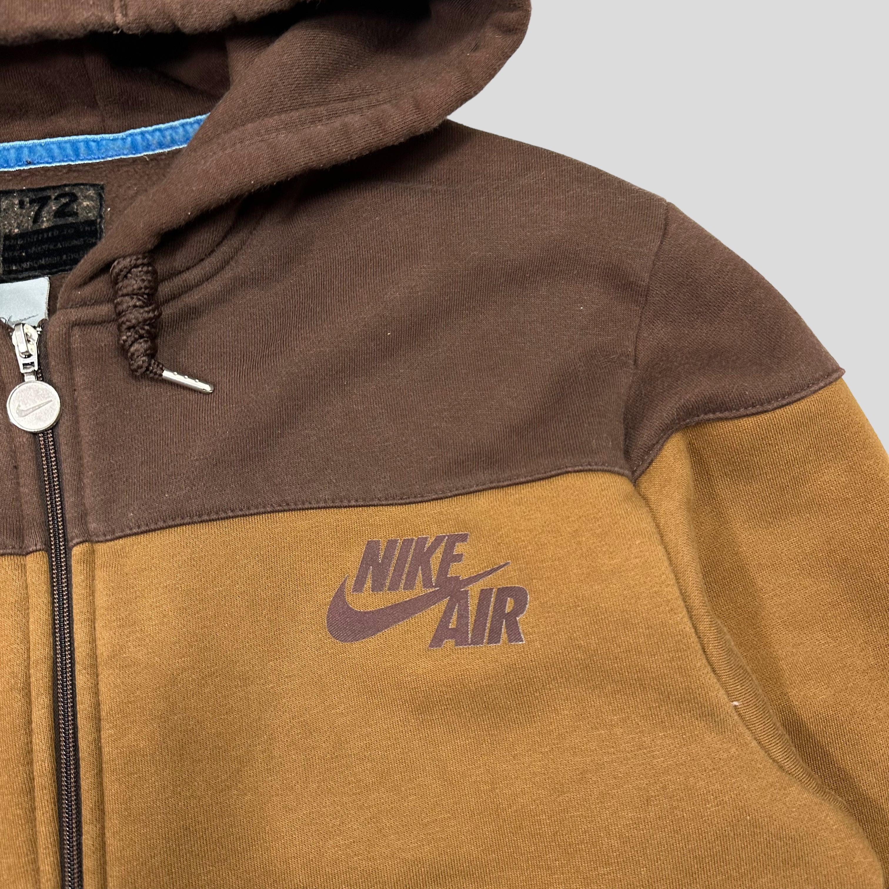 nike striped hoodie