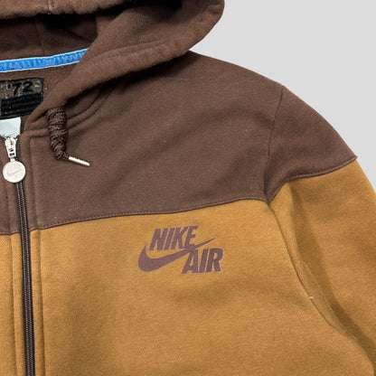 Nike Air AW04 Heavyweight Cotton Striped Hoodie - M