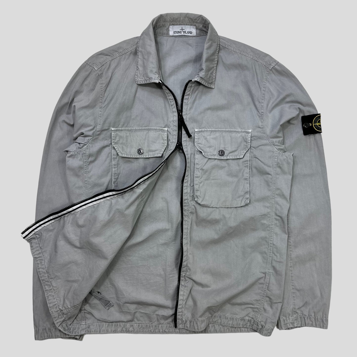 Stone Island AW21 Double Pocket Overshirt - L