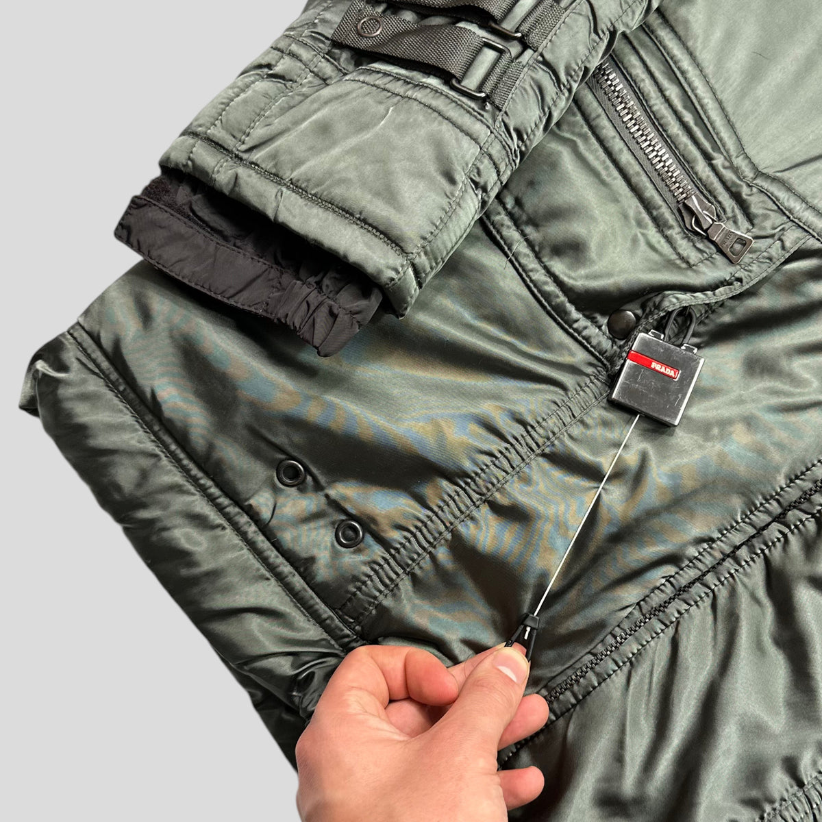 Prada Sport 2003 Astro Bondage Utility Jacket - IT40 | Small, Green