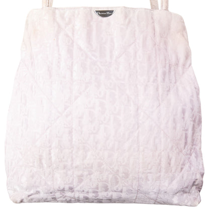 Vintage 2000s Dior Monogram Shoulder Bag | O/S, Pink
