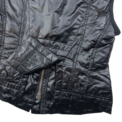 Vintage 2000s Marithe + Francois Girbaud Padded Gilet Size S | Small, Black
