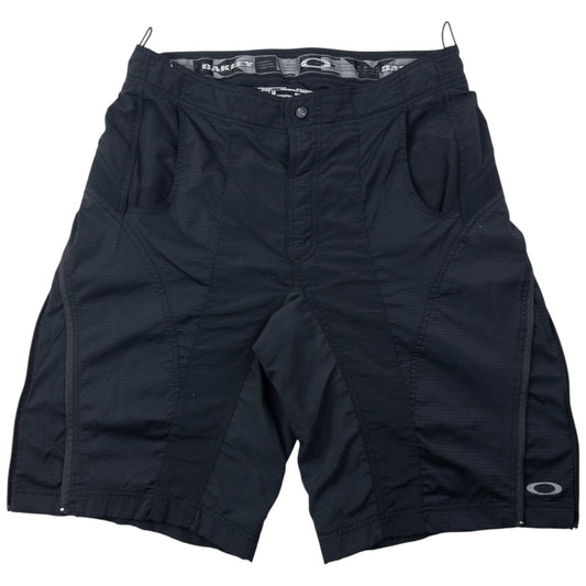 Vintage 2000s Oakley Padded Cycling Shorts Size L | Large, Black