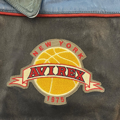 Avirex Leather Varsity Jacket - XXL