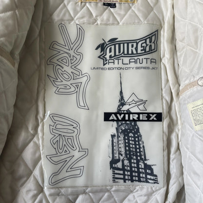 Avirex Leather Varsity Jacket - XL