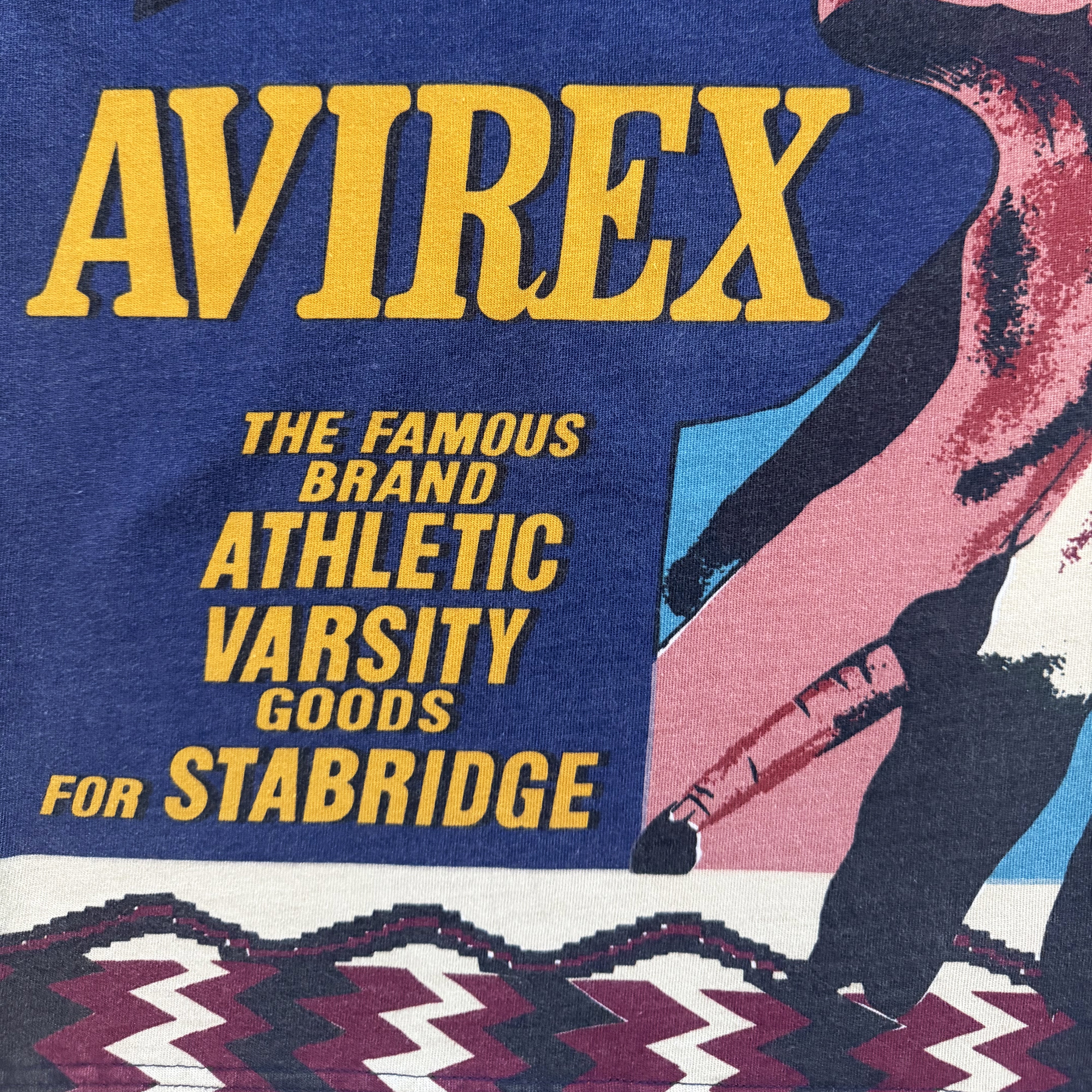 Avirex x Stabridge Hawks Rugby Shirt - M | Medium, Navy – Known Source
