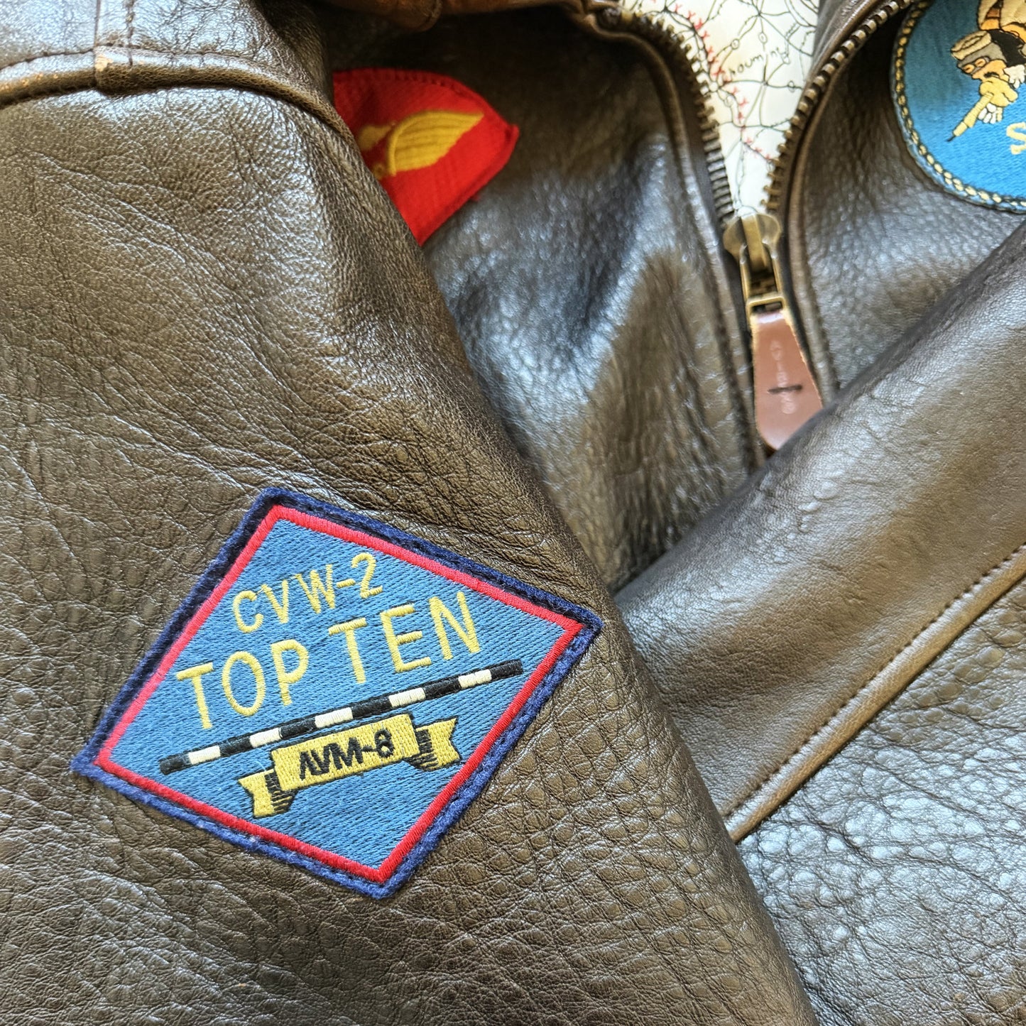 Avirex Top Gun G-1 Flight Jacket Original - L