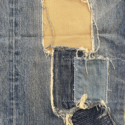 Avirex Type Blue Distressed Boro Jeans - W32"