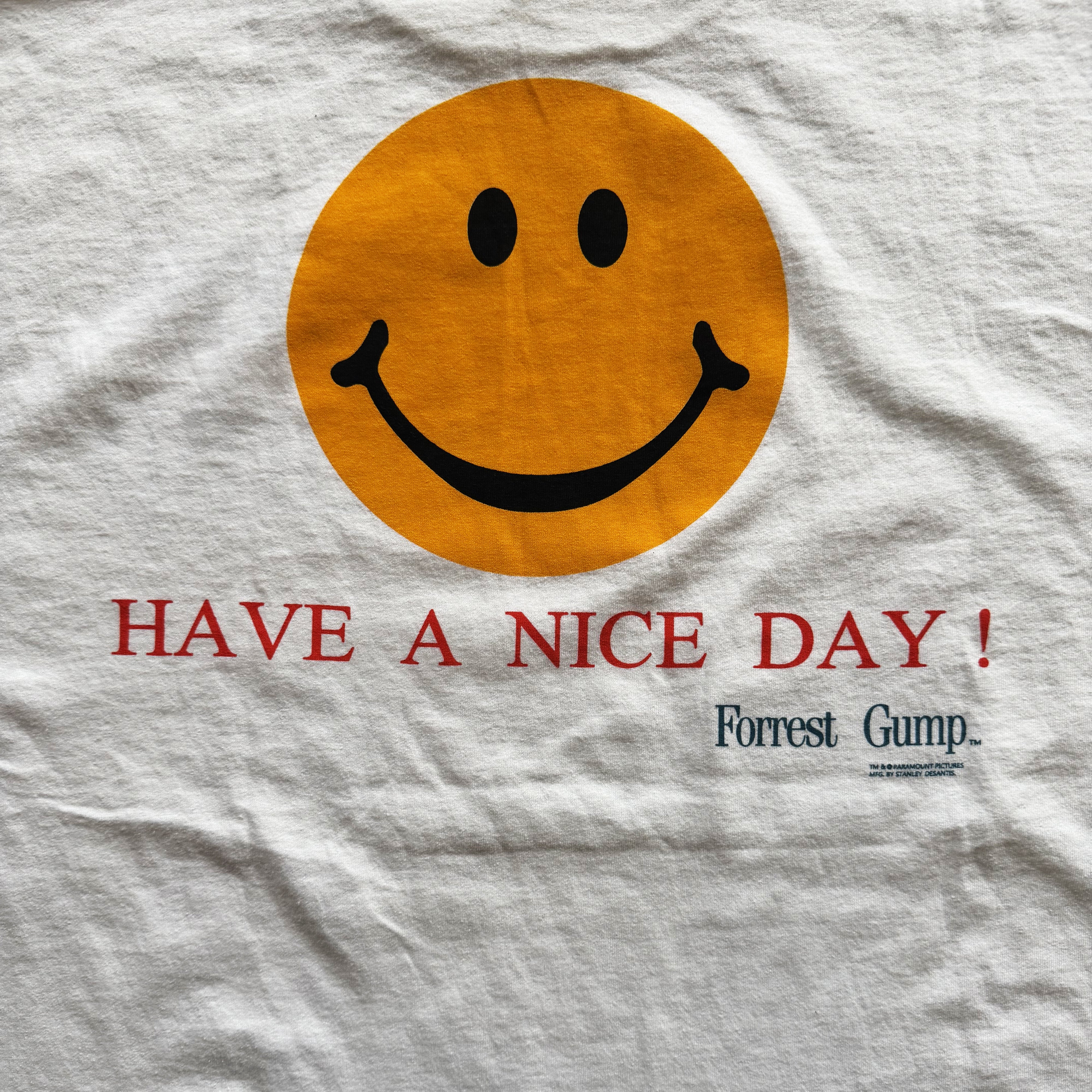 Forrest Gump 'Have A Nice Day' T-Shirt - XL – Known Source