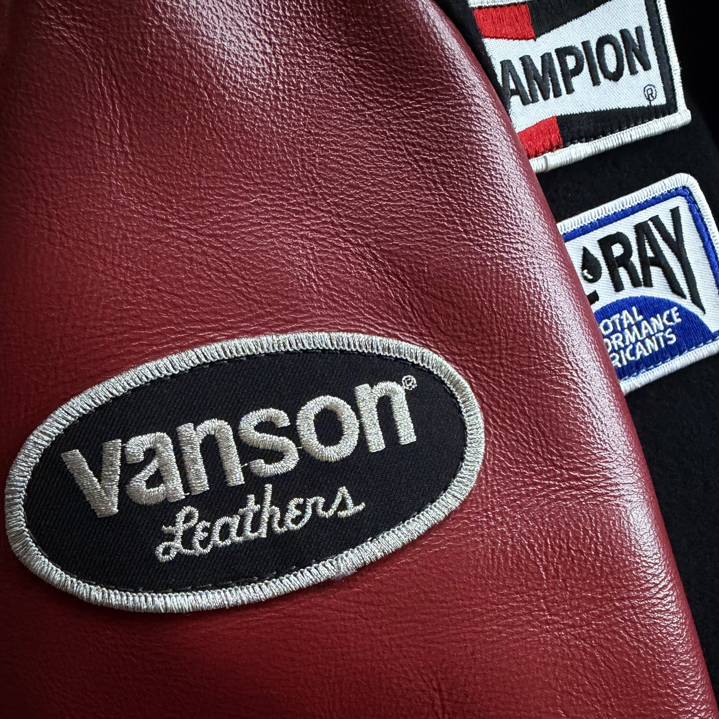 Vanson Leathers Race Team Varsity Jacket - S