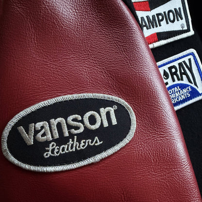 Vanson Leathers Race Team Varsity Jacket - S