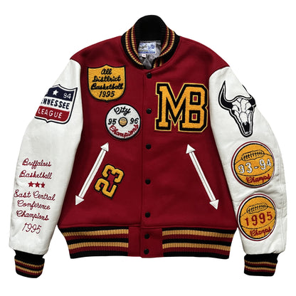 Whitesville 'Memphis Buffalos' Varsity Jacket - M