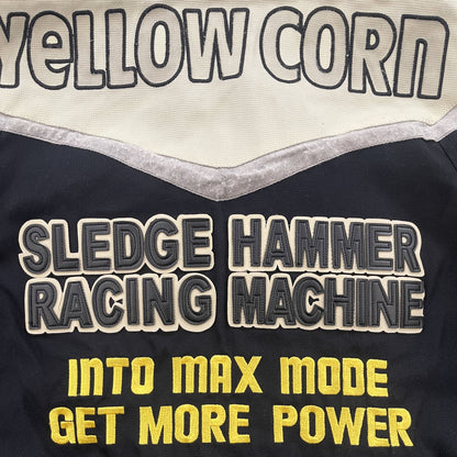 Yellow Corn Motorcycle Racing Jacket - M