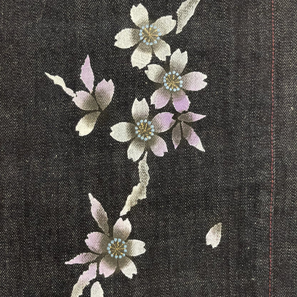 Zen Sakura Hand Painted Jeans - W34"