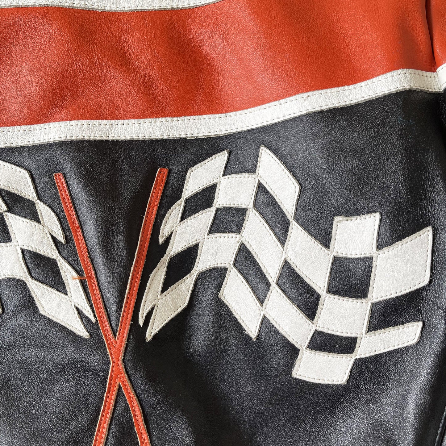Vanson Leathers Motorcycle Racer Jacket - S