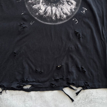 DIESEL DISTRESSED T-SHIRT | O/S, Red
