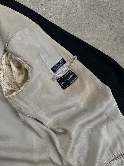 Burberry 1990s Pure Silk Single Breasted Blazer - 46R/XL