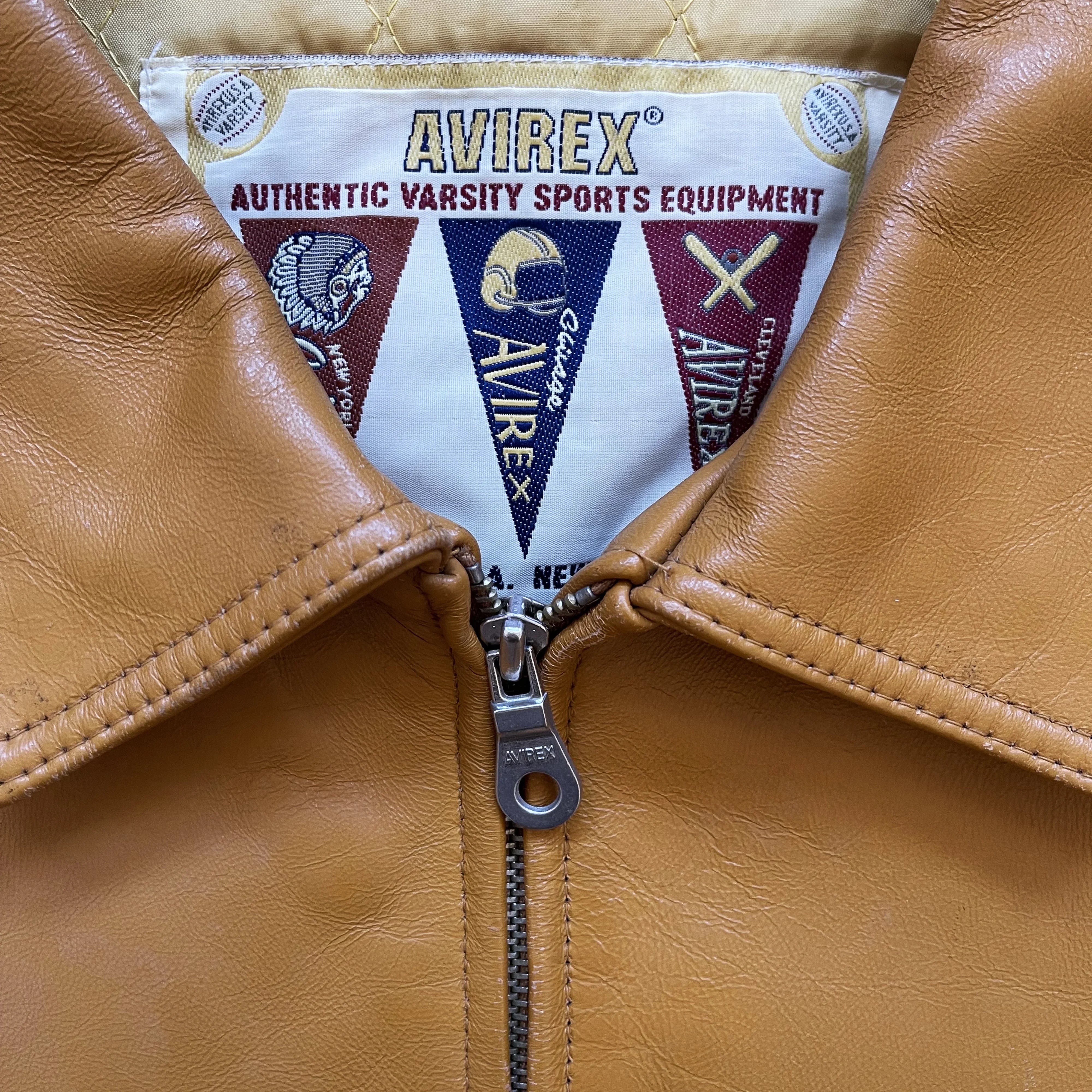 avirex varsity jacket nitro run 那須川天心 Avirex Jacket Leather