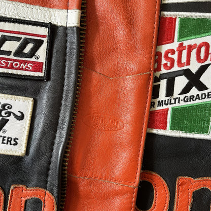 Vanson Leathers Motorcycle Racer Jacket - S