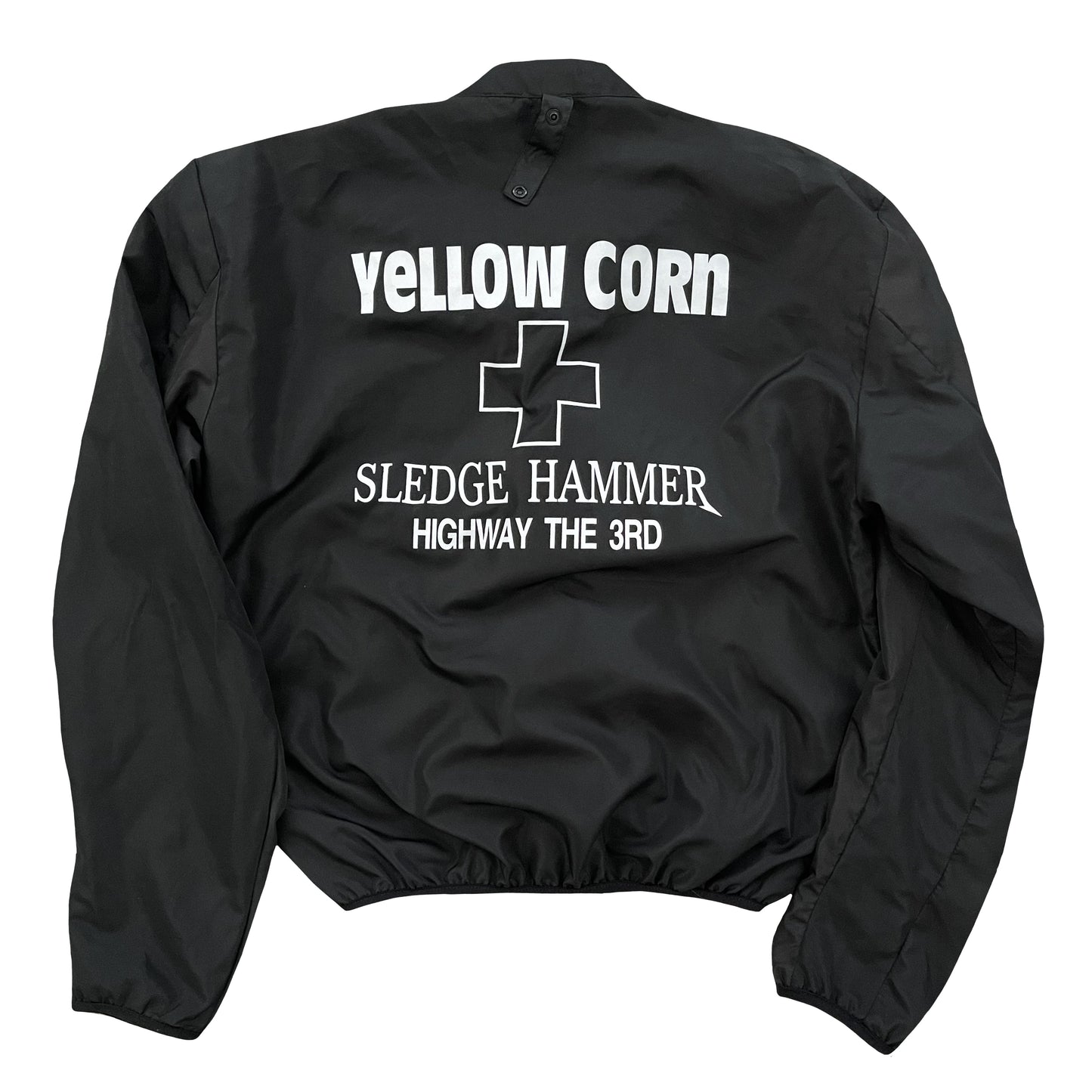 Yellow Corn Motorcycle Racer Jacket - L