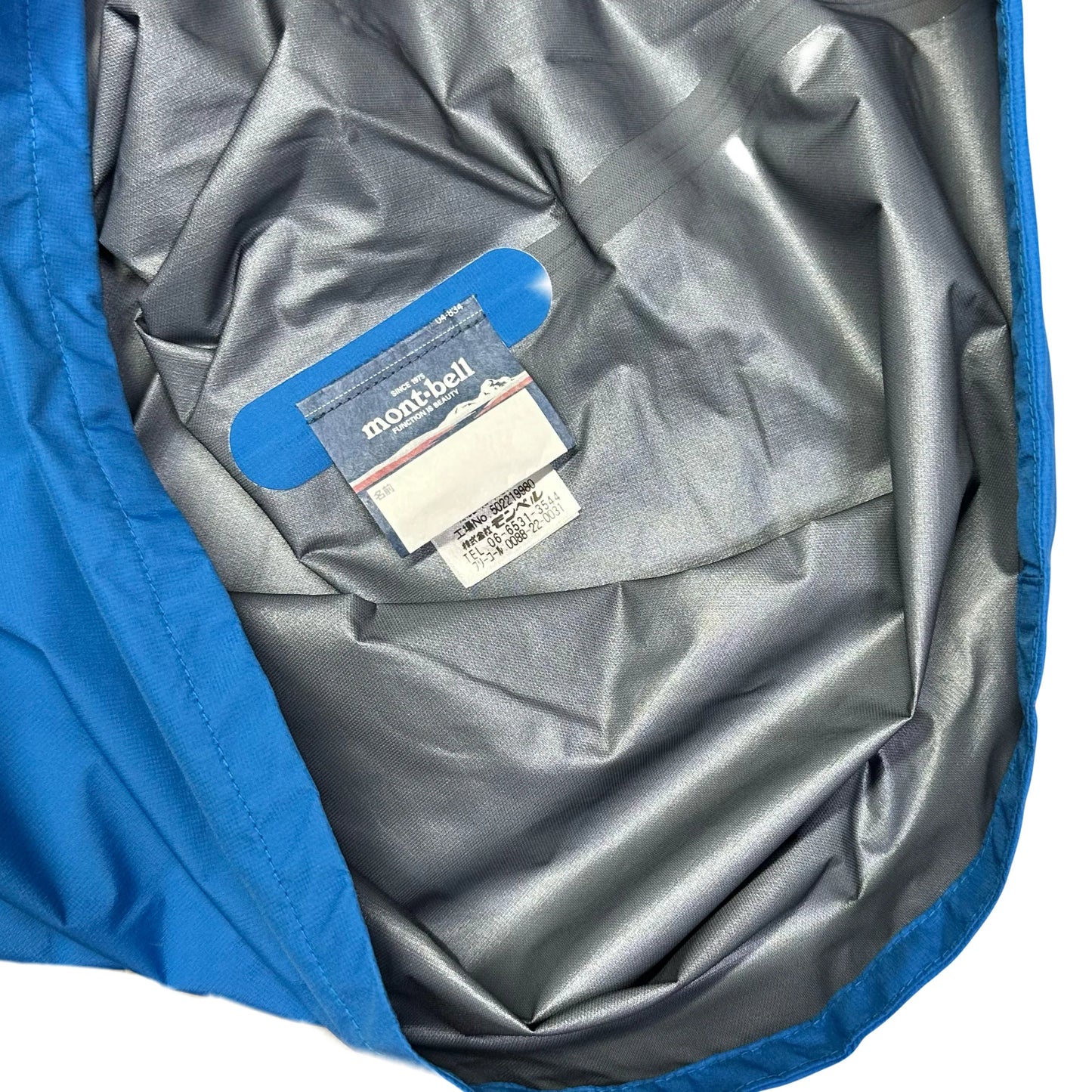 Montbell Tempest Gore-Tex Jacket In Blue ( L )