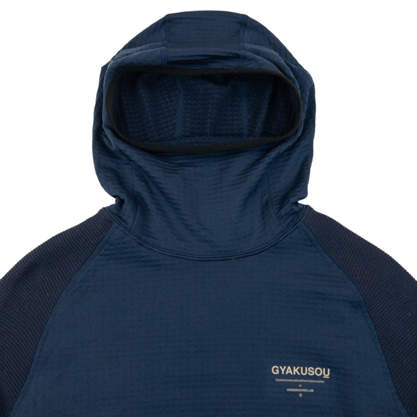 Vintage 2015 Nike Gyakusou Undercover Lab Fleece Ninja Hoodie Size M | Medium, Navy