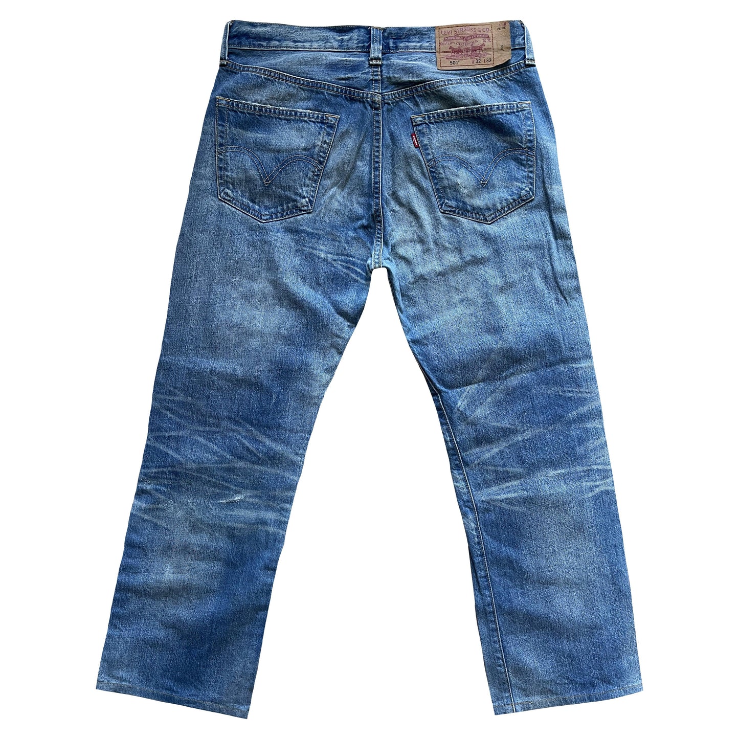 Levi's Boro Distressed Sashiko Stitch Jeans - W32"