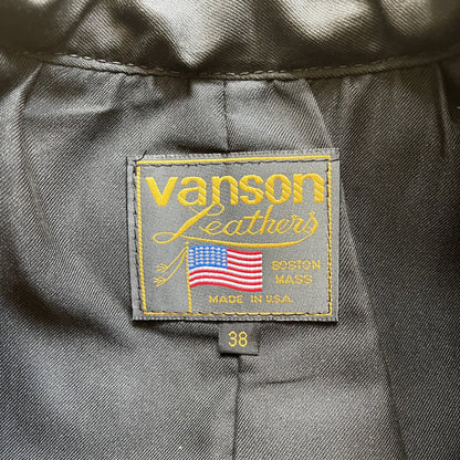 Vanson Leathers Motorcycle Jacket - S