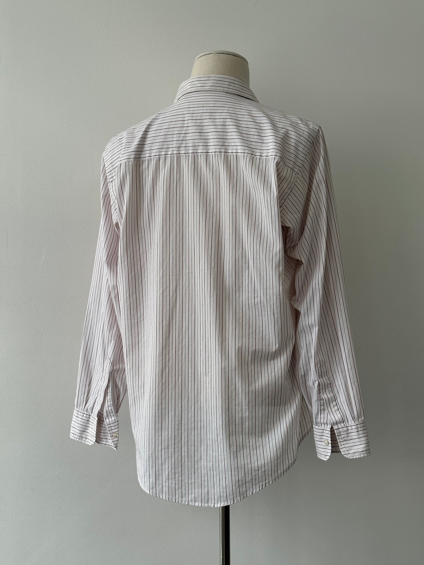 Christian Dior 1990s Cotton Striped Shirt - M