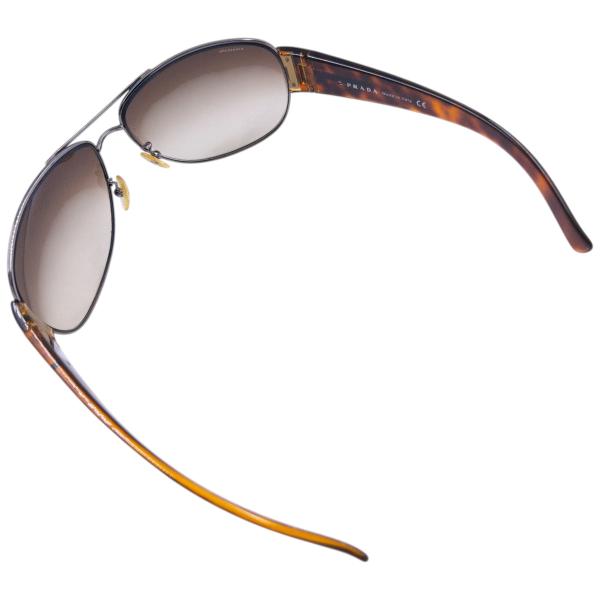 Vintage 2000s Prada Tortoise Shell Sunglasses | O/S, Brown