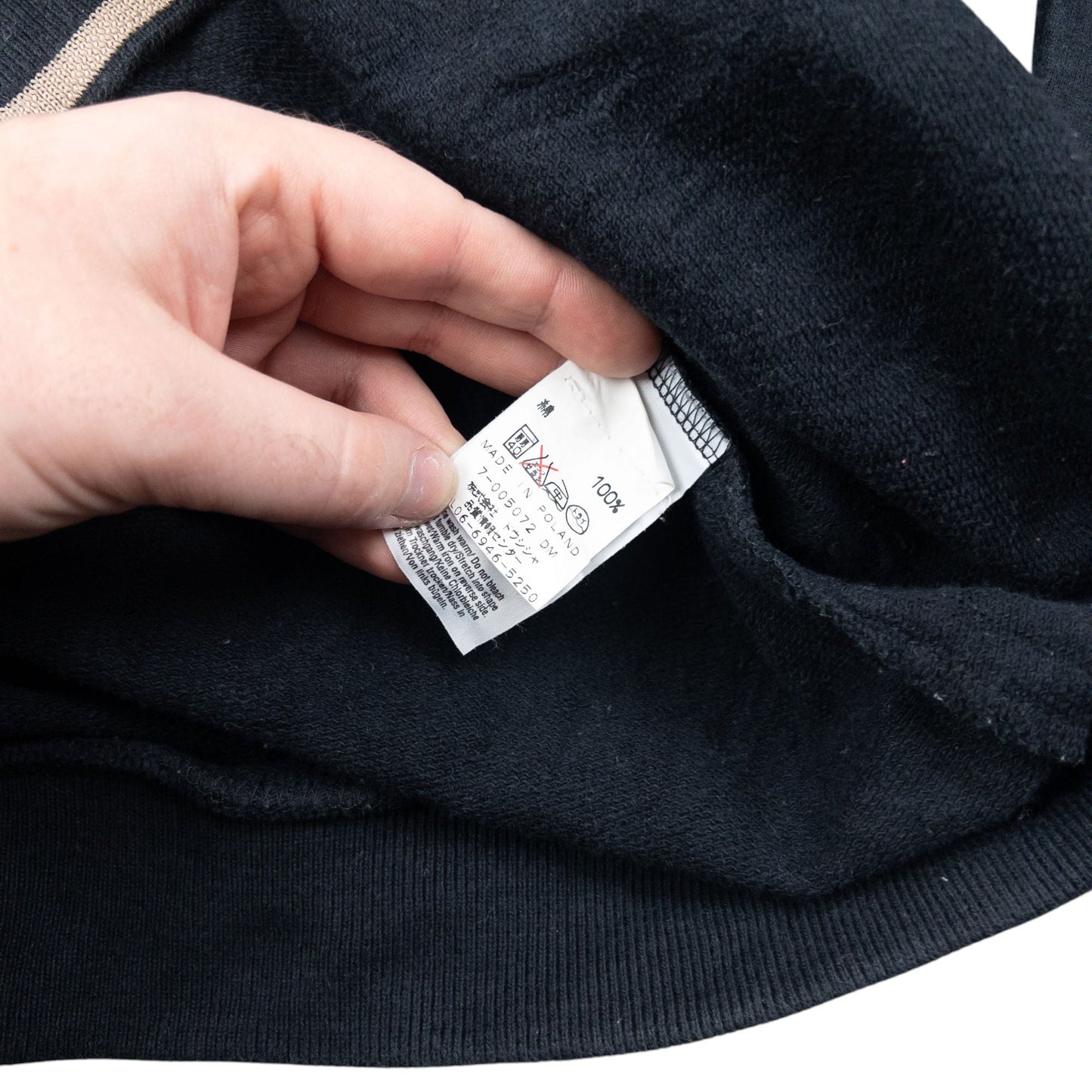 Vintage 90s Burberry Embroidered Sweatshirt Size L | Large, Multicoloured