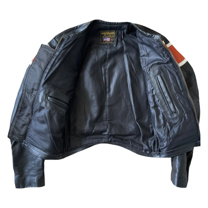 Vanson Leathers Motorcycle Racer Jacket - S