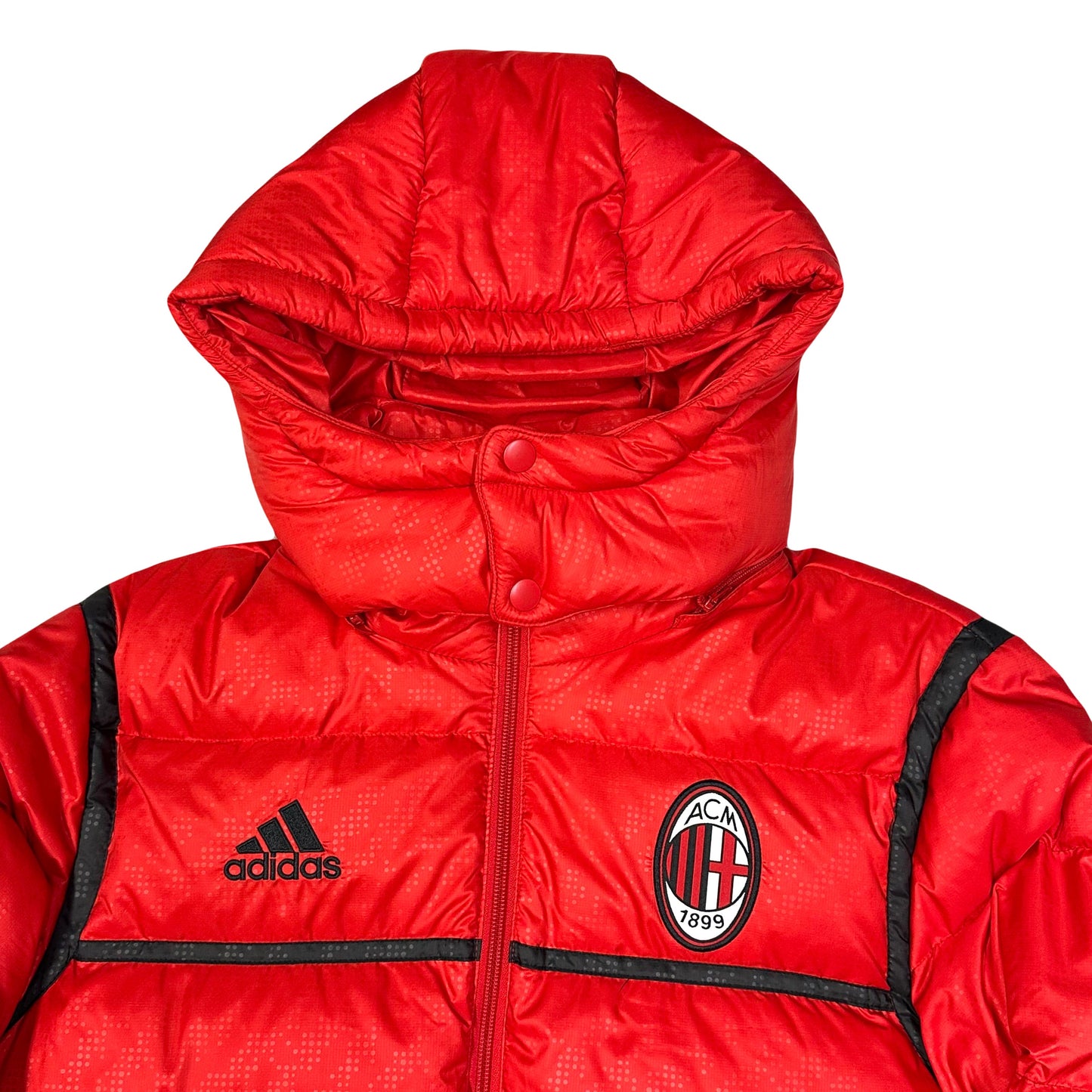 Adidas AC Milan Puffer Jacket In Red ( S )