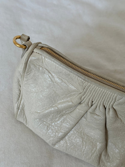 2010s Miu Miu Vitello Charm Mini Shoulder Bag | O/S, Gold