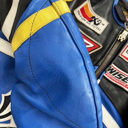 Vanson Leathers Genesis NYC Motorcycle Racer Jacket - M