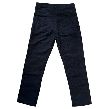 Boro Sashiko Black Distressed Jeans - W34"