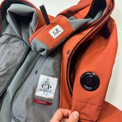 CP Company Orange Soft Shell Lens Bomber Jacket - IT50 (M)