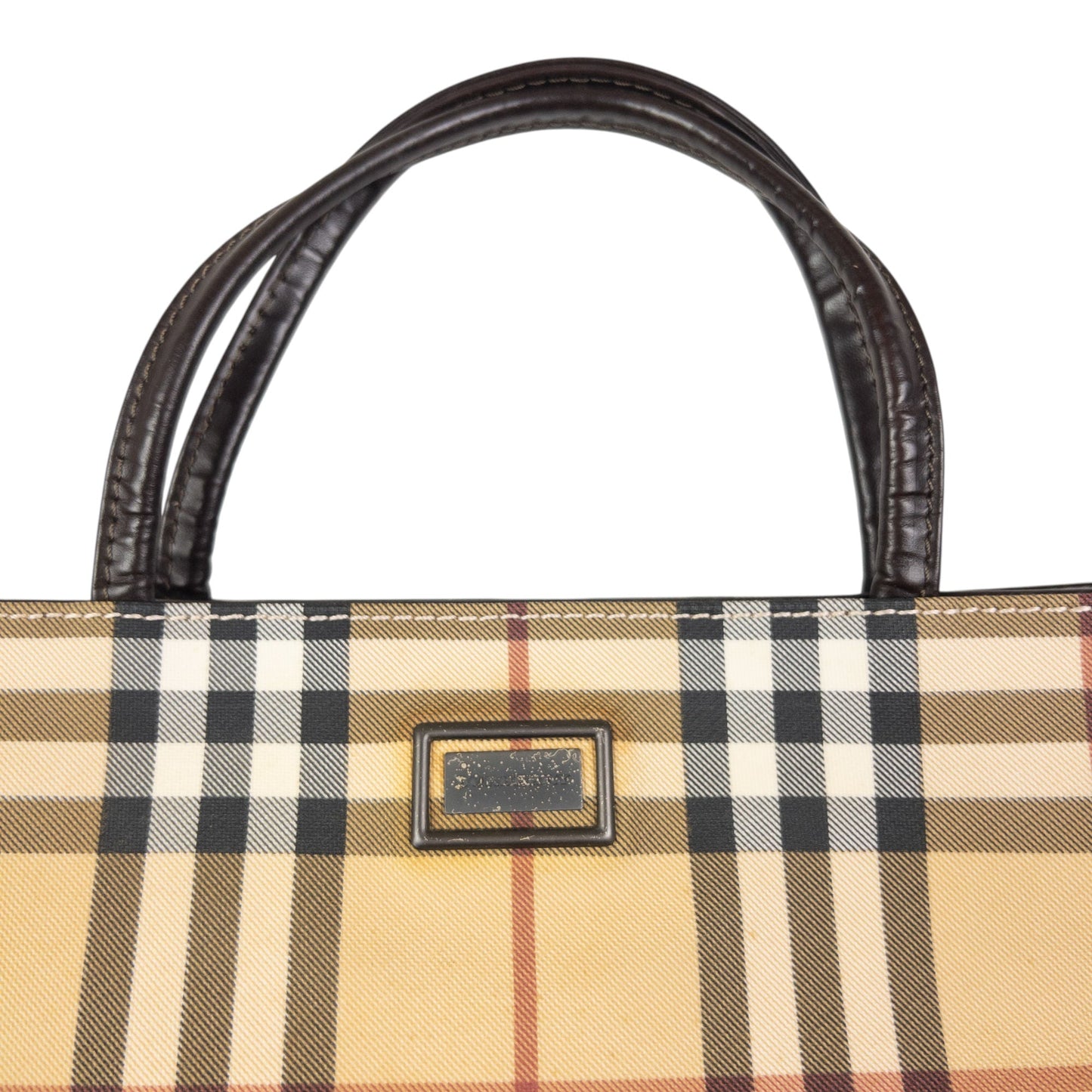 Vintage Burberry Nova Check Handbag