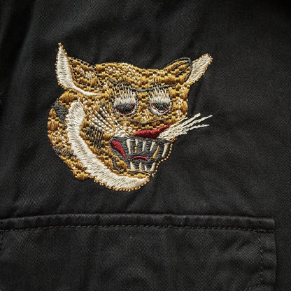 Avirex Combat Patch Field Jacket - L | Large, Black