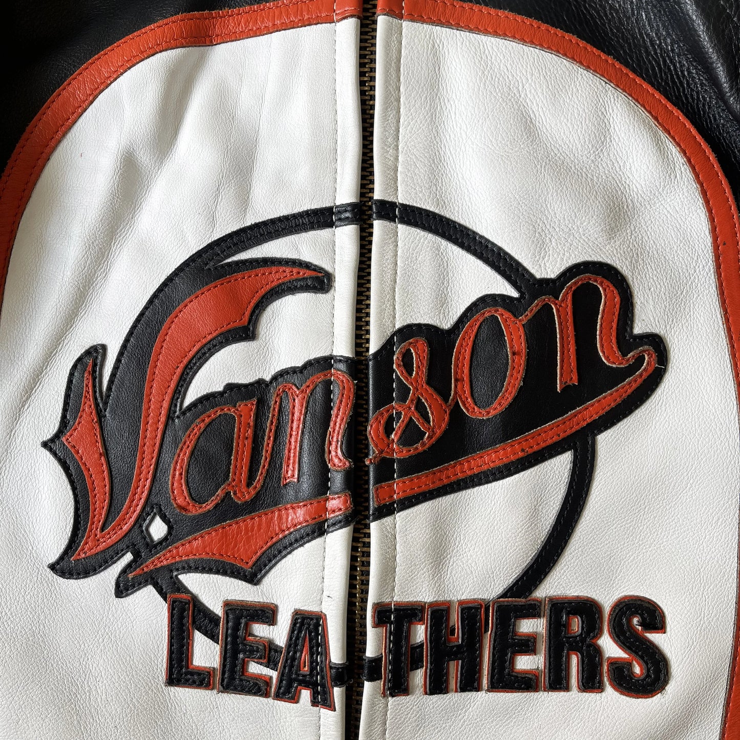 Vanson Leathers Bartel Motorcycle Racing Jacket - M
