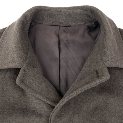 Vintage 2000s Hugo Boss Longline Wool Button Up Jacket Size XXL | XXL, Grey