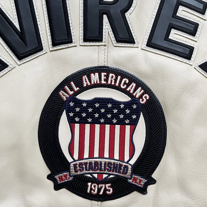 Avirex Icon Leather Varsity Jacket - M / L